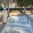 Mohamed El Kammas visitando el Cementerio de Jérez de la Frontera